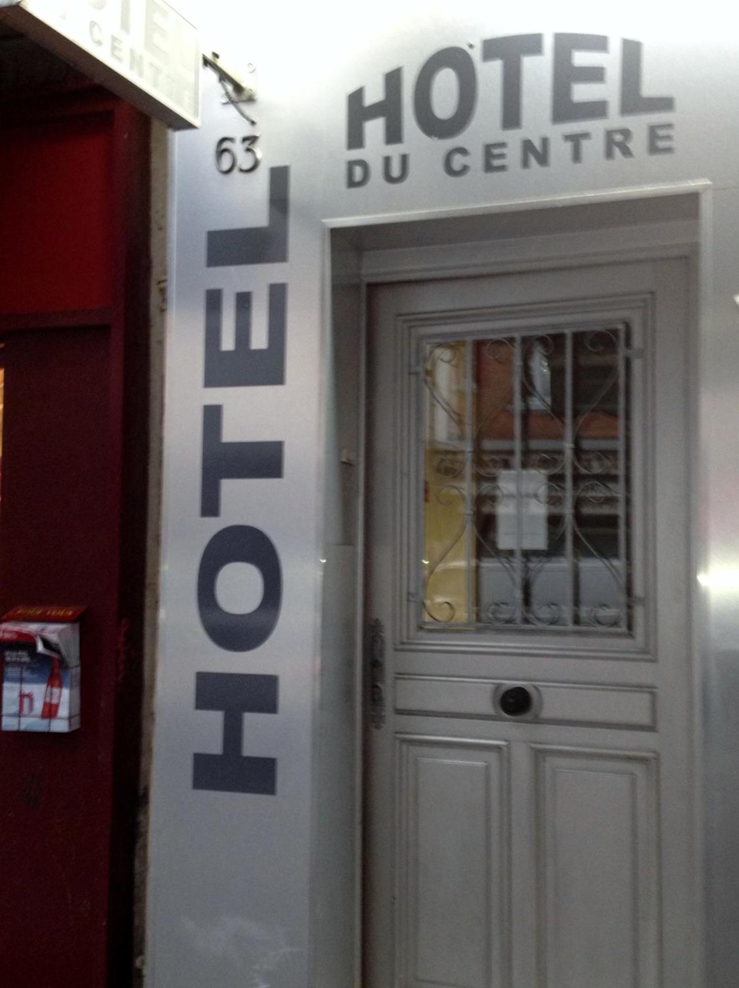 Hôtel du Centre Paris Exterior foto